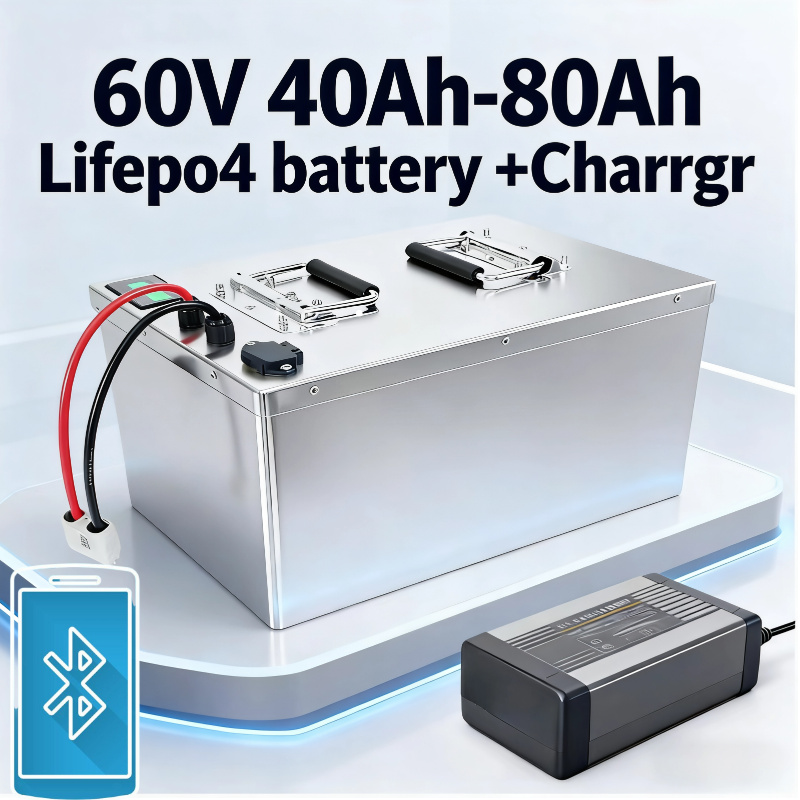 แบตเตอรี่ลิเธียมไอออนฟอสเฟต 60 - 60V 50Ah Electric Scooter Battery บทวิจารณ์และราคา