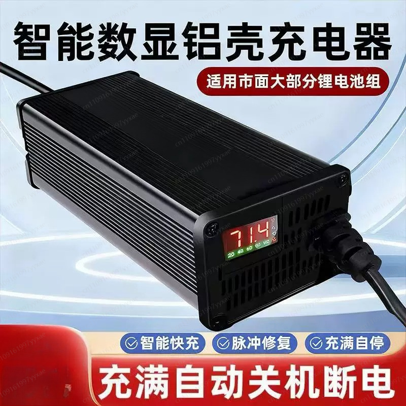 เครื่องชาร์จแบตเตอรี่ LiFePO4  - 72V 15A Fast Charger บทวิจารณ์และราคา